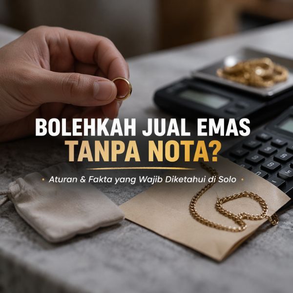 Bolehkah Jual Emas Tanpa Nota Aturan dan Fakta yang Wajib Diketahui di Solo