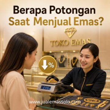 Berapa Potongan Saat Menjual Emas